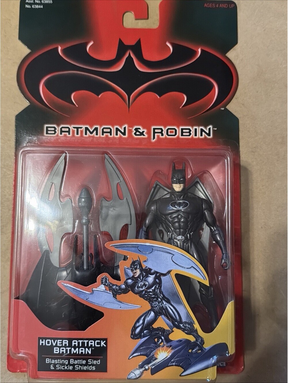 Batman Hover Attack 1997 George Clooney Batman & Robin Movie Battle Sled E9